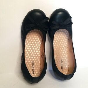 Nordstrom Elise ballet flats girls Black 4